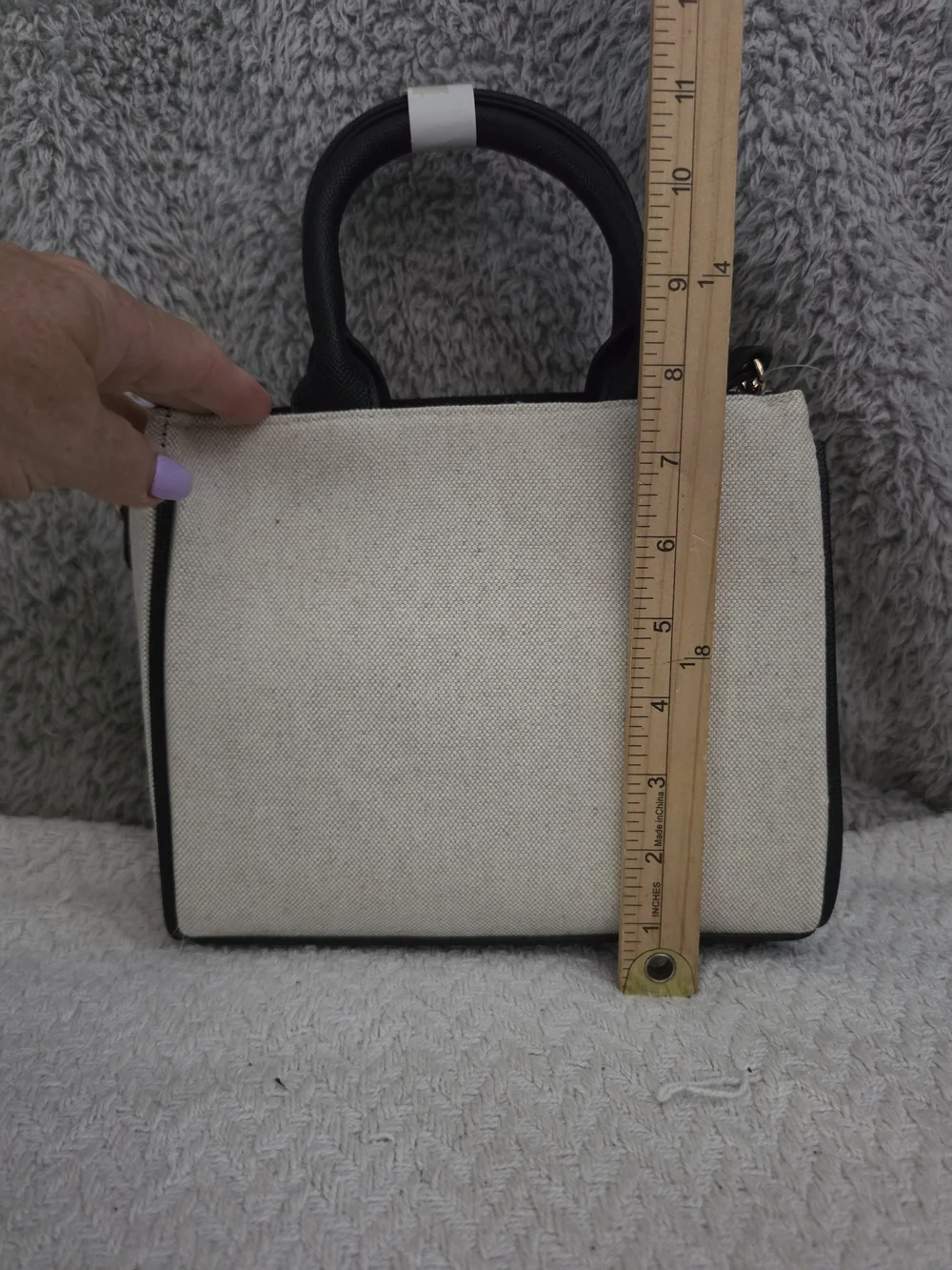 bebe canvas tote